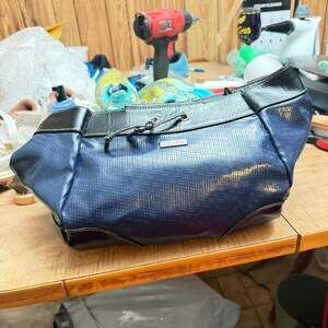 Miche Janelle Classic Magnetic Shell Navy Blue and Black Handbag